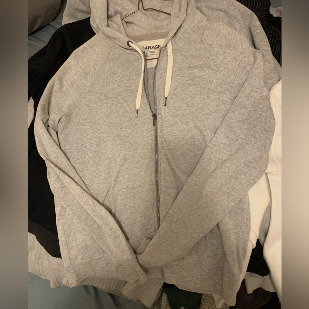 Garage grey hoodie